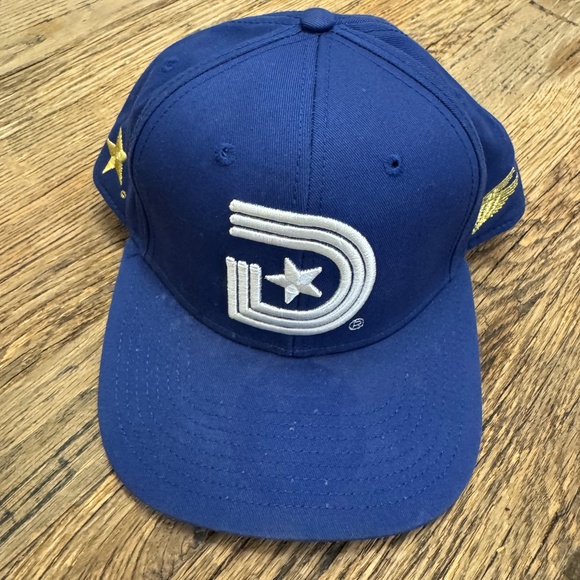Triple D Dallas Blue and White Decades Edition Preowned OSFM Ball Cap Hat - Picture 1 of 5
